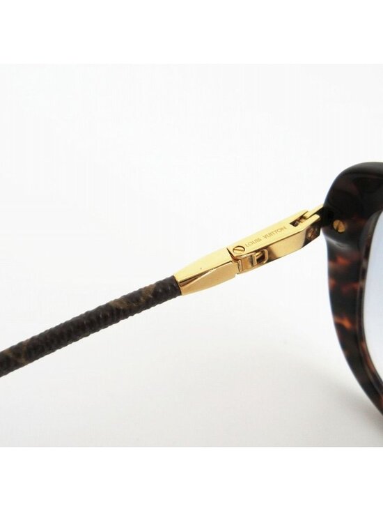 Louis Vuitton Sunglasses Charlotte Acetate Monogram Havana 55 Brown Eyewear